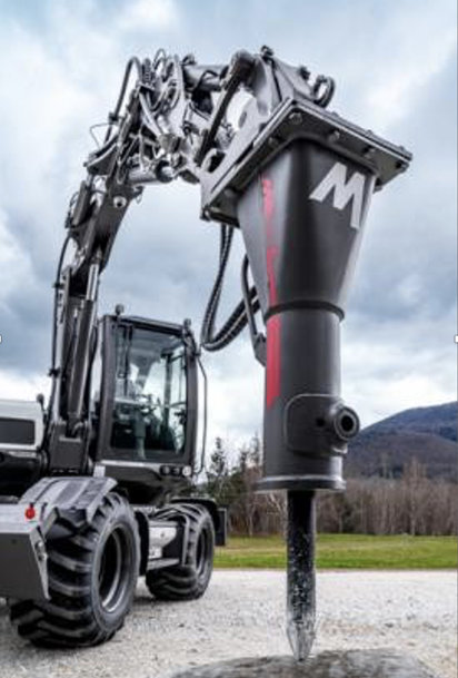 MECALAC LANCE SA GAMME DE MARTEAUX, R&Eacute;VOLUTIONNANT L&rsquo;EFFICACIT&Eacute; SUR LES CHANTIERS
